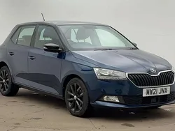Blue Used 2021 Skoda Fabia Colour Edition Hatchback | £11,475 (Fair price)