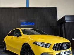 Yellow Used 2019 Mercedes A35 AMG Premium Hatchback | £21,495 (Fair price)