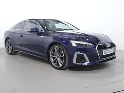 Blue Used 2021 Audi A5 S-Line Coupe | £24,400 (Super price)