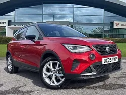 Red Used 2025 Seat Arona FR SUV | £18,495 (A bit pricey)
