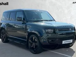 Premium metallic carpathian grey Used 2022 Land Rover Defender SUV | £78,848 (Fair price)