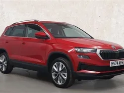 Red New 2025 Skoda Karoq SE L SUV | £30,522 (Fair price)