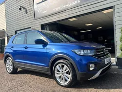 Blue Used 2021 VW T-Cross SE SUV | £13,995 (Fair price)