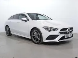 White Used 2022 Mercedes CLA200 AMG Line Premium Estate | £21,500 (Fair price)