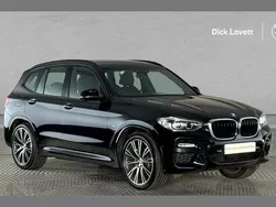 Black Used 2018 BMW X3 M Sport SUV | £27,000 (Fair price)