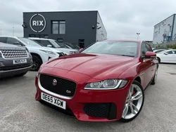 Red Used 2016 Jaguar XF S Sedan | £17,995 (Fair price)