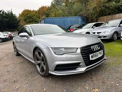 Silver Used 2016 Audi A7 Sportback Black Edition Hatchback | £15,420 (Fair price)