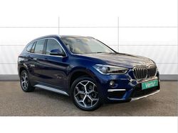 Blue Used 2016 BMW X1 xLine SUV | £14,408 (Fair price)
