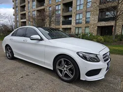 White Used 2016 Mercedes C200 AMG Line Premium Sedan | £8,499 (Fair price)