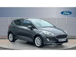 Grey Used 2017 Ford Fiesta Titanium Hatchback | £9,800 (Fair price)