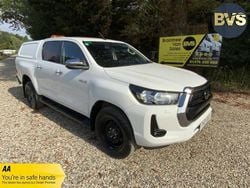 White Used 2021 Toyota HiLux Pickup | £18,950 (Super price)