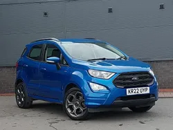 Blue Used 2022 Ford Ecosport ST-Line SUV | £12,698 (Fair price)