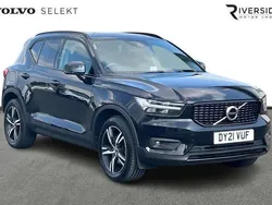 Onyx black Used 2021 Volvo XC40 R-Design SUV | £25,250 (Fair price)
