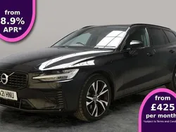 Black Used 2021 Volvo V60 R-Design Estate | £26,810 (Good price)