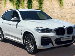 White Used 2021 BMW X3 M Sport SUV | £28,276 (Super price)