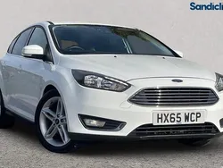 White Used 2017 Ford Focus Titanium Hatchback | £8,120 (Good price)