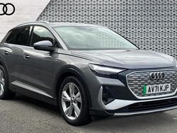 Grey Used 2021 Audi Q4 e-tron S-Line SUV | £21,418