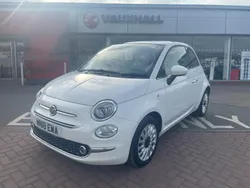 White Used 2018 Fiat 500 Lounge Hatchback | £7,882 (A bit pricey)