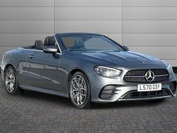 Grey Used 2021 Mercedes E220 AMG Line Premium Cabriolet | £27,995 (Fair price)