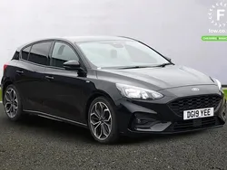 Black Used 2019 Ford Focus ST-Line X Hatchback | £14,099 (Fair price)