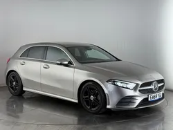 Silver Used 2019 Mercedes A200 AMG line Hatchback | £16,400 (Fair price)