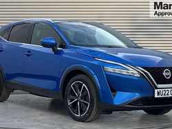 Blue Used 2022 Nissan Qashqai Tekna SUV | £19,968 (Fair price)