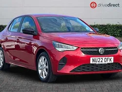Premium metallic hot red Used 2022 Vauxhall Corsa Edition Hatchback | £11,341 (Fair price)