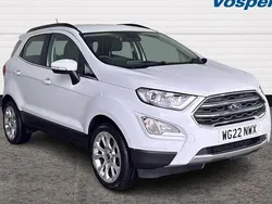 White Used 2022 Ford Ecosport Titanium SUV | £11,395 (Fair price)