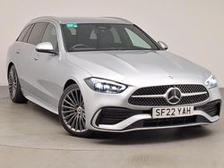 Silver Used 2022 Mercedes C200 AMG Line Premium Estate | £27,698 (Fair price)
