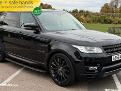 Black Used 2016 Land Rover Range Rover Sport HSE Dynamic SUV | £19,995 (Fair price)
