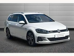 White Used 2019 VW Golf VII GTD Estate | £19,495 (Fair price)