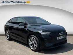 Black Used 2024 Audi Q4 e-tron SUV | £32,690 (Expensive)