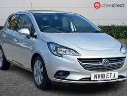 Silver Used 2018 Vauxhall Corsa Hatchback | £6,285 (Fair price)