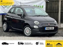Black Used 2016 Fiat 500 Pop Hatchback | £2,995 (Good price)