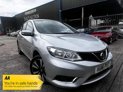 Silver Used 2016 Nissan Pulsar N-Connecta Hatchback | £4,995 (Fair price)