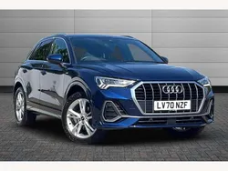 Blue Used 2021 Audi Q3 S-Line SUV | £25,695 (Fair price)