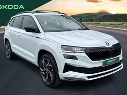 White Used 2025 Skoda Karoq SportLine SUV | £30,890 (Fair price)