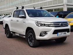 White Used 2017 Toyota HiLux Pickup | £22,796 (Expensive)