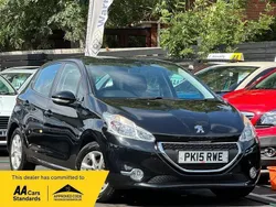 Black Used 2015 Peugeot 208 Active Hatchback | £2,899 (Fair price)