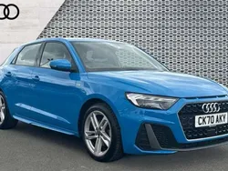 Blue Used 2020 Audi A1 S-Line Hatchback | £19,693 (Fair price)