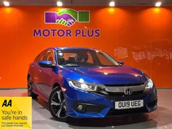 Blue Used 2019 Honda Civic SR Sedan | £9,299 (Fair price)