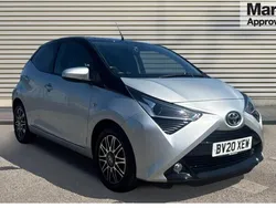 Silver Used 2020 Toyota Aygo X-clusiv Hatchback | £12,038 (Fair price)