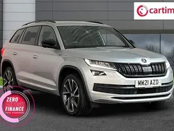 Silver Used 2021 Skoda Kodiaq SportLine SUV | £28,000 (Fair price)