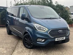 Blue Used 2021 Ford Tourneo Custom Titanium X MPV | £22,495 (Good price)