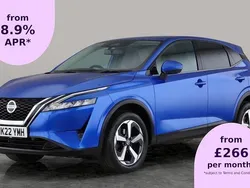 Blue Used 2022 Nissan Qashqai N-Connecta SUV | £18,557 (Fair price)