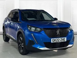 Blue Used 2022 Peugeot 2008 Allure Premium SUV | £13,795 (Fair price)