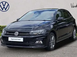 Black Used 2020 VW Polo R-line Hatchback | £14,356 (Fair price)