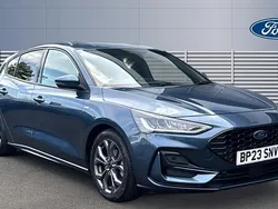 Blue Used 2023 Ford Focus ST-Line Hatchback | £17,445 (Fair price)