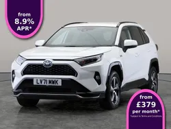 White Used 2021 Toyota RAV4 Hybrid Design SUV | £25,533 (Good price)