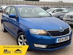 Blue Used 2014 Skoda Rapid SE Hatchback | £3,195 (Fair price)